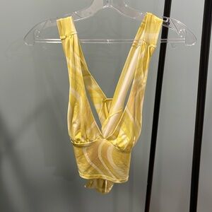 urban outfitters criss cross back top